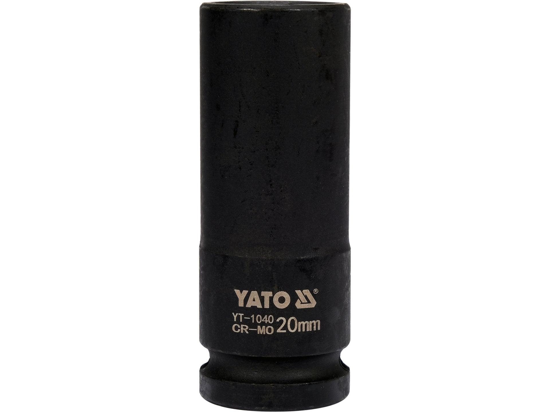 CHEIE TUBULARĂ DE IMPACT HEXAGONALĂ ADÂNCĂ 1/2''X20MM YATO YT-1040