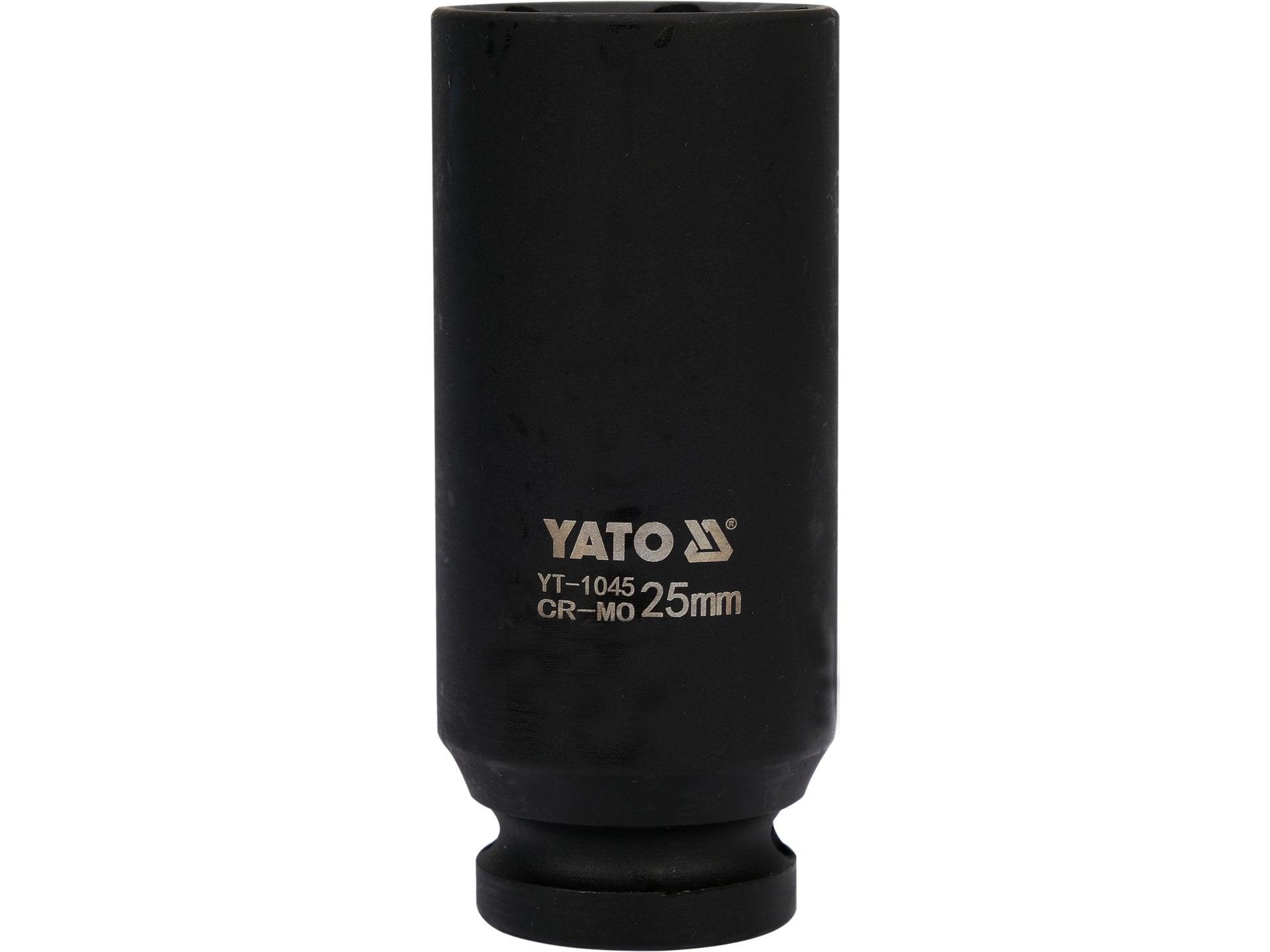 CHEIE TUBULARĂ DE IMPACT HEXAGONALĂ ADÂNCĂ 1/2''X25MM YATO YT-1045