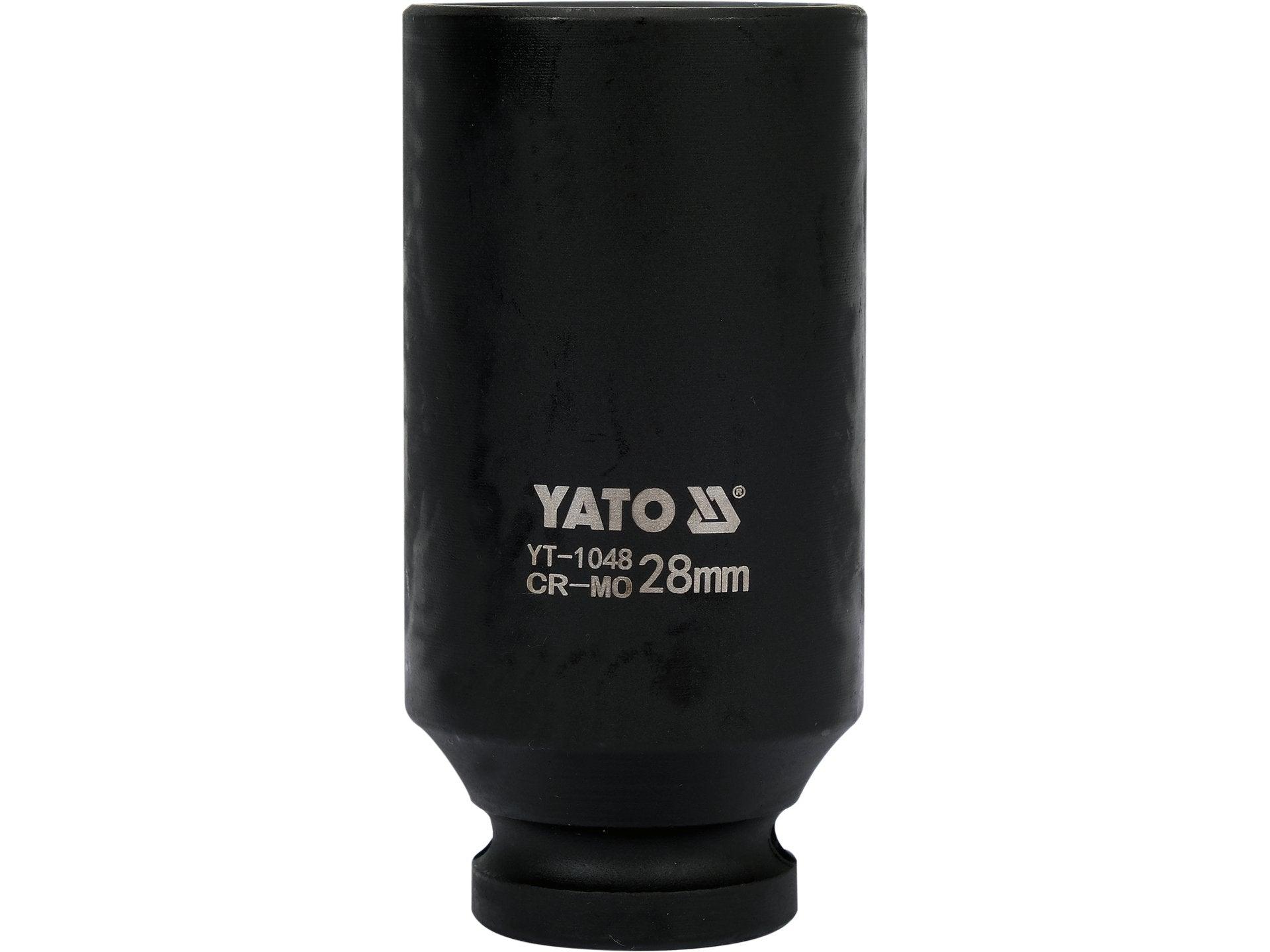 CHEIE TUBULARĂ DE IMPACT HEXAGONALĂ ADÂNCĂ 1/2''X28MM YATO YT-1048