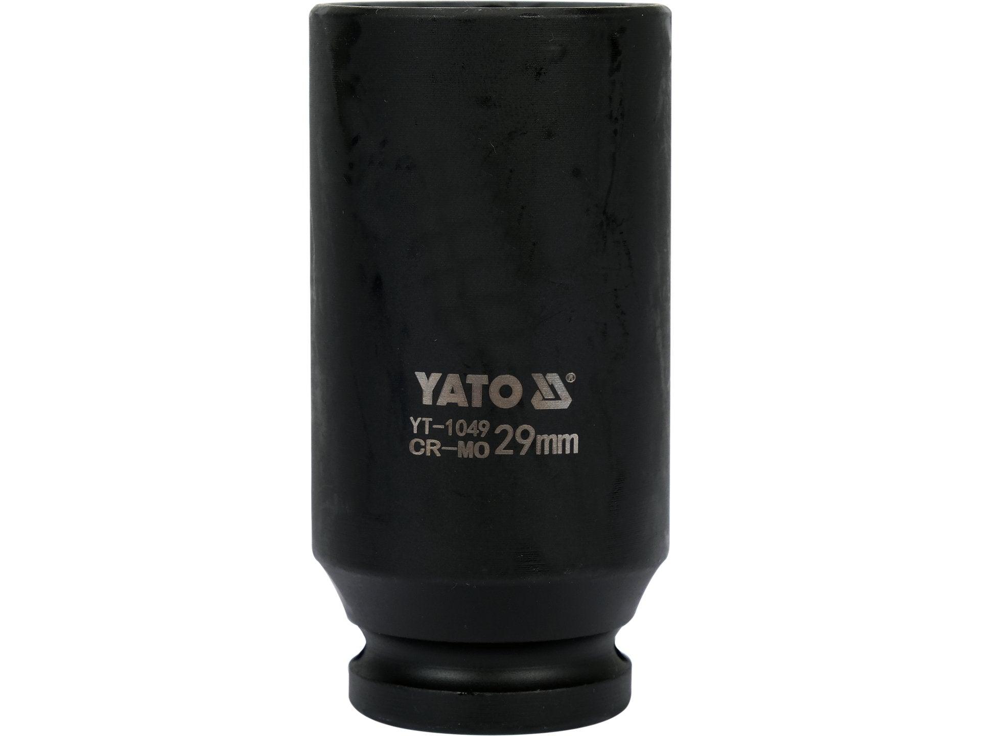 CHEIE TUBULARĂ DE IMPACT HEXAGONALĂ ADÂNCĂ 1/2''X29MM YATO YT-1049