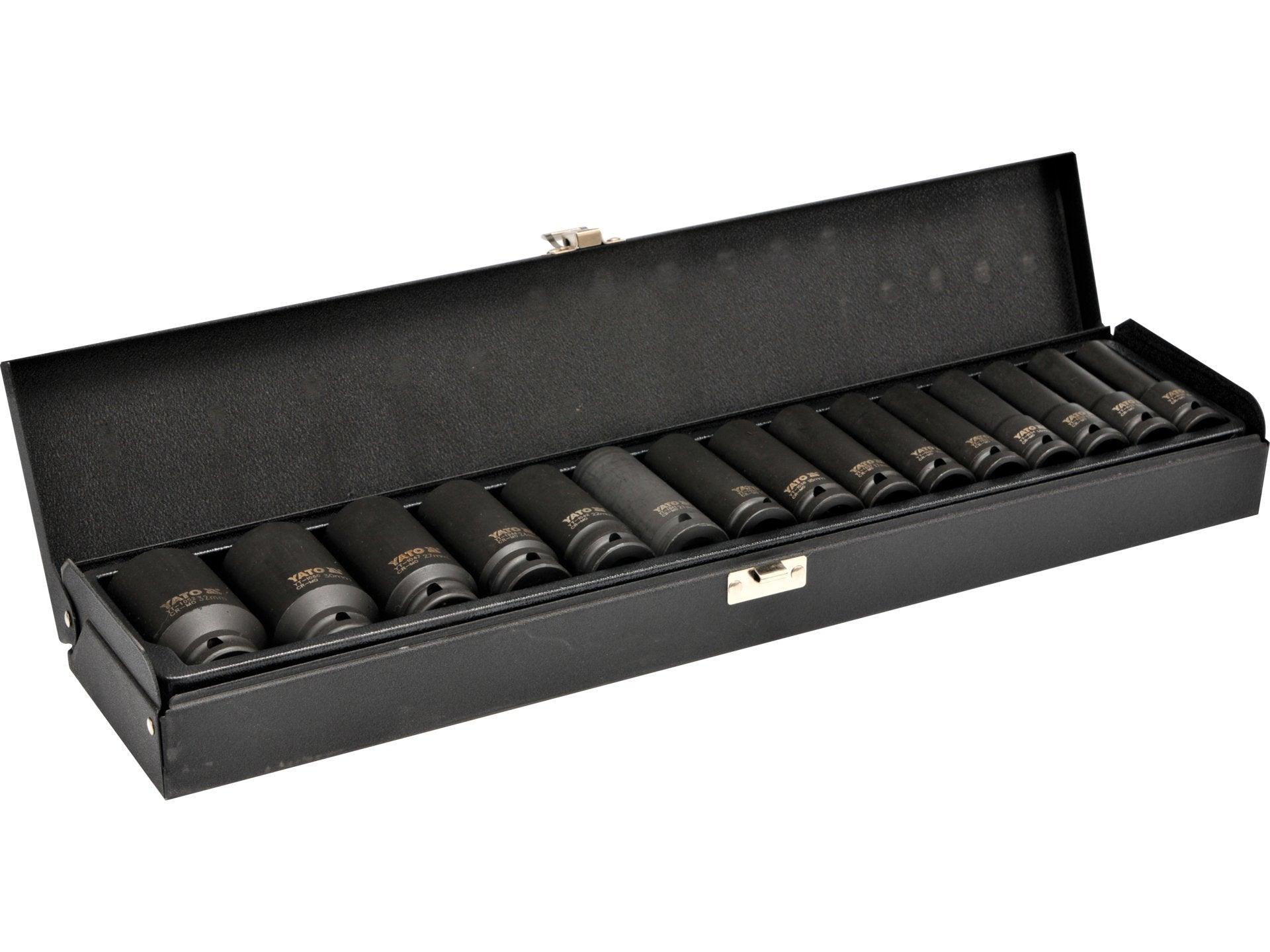 SET CHEI TUBULARE ADÂNCI DE IMPACT, 15 BUC YATO YT-1055