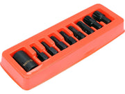 SET BIȚI DE IMPACT SPLINE, CU ADAPTOR 1/2'', 9 PIESE YATO YT-10663