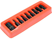 SET BIȚI DE IMPACT TORX, CU ADAPTOR 1/2'', 9 PIESE YATO YT-10664