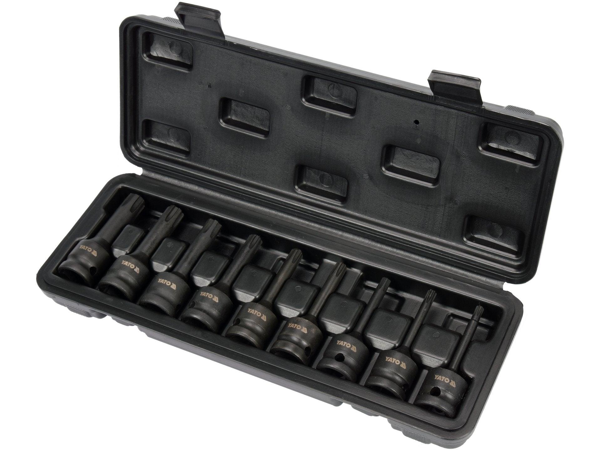 SET BIȚI IMPACT RIBE, 9 BUC YATO YT-10681