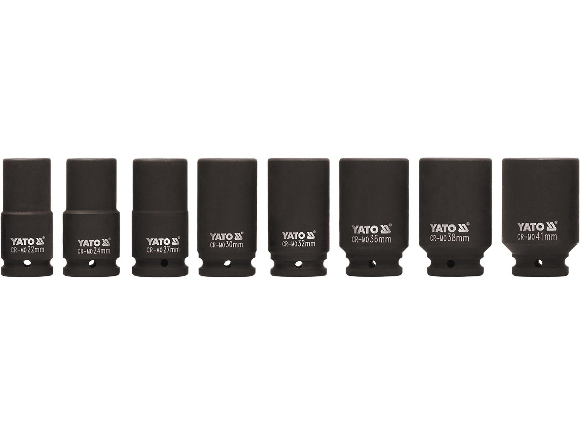 SET CHEI TUBULARE DE IMPACT 22-41MM YATO YT-1155