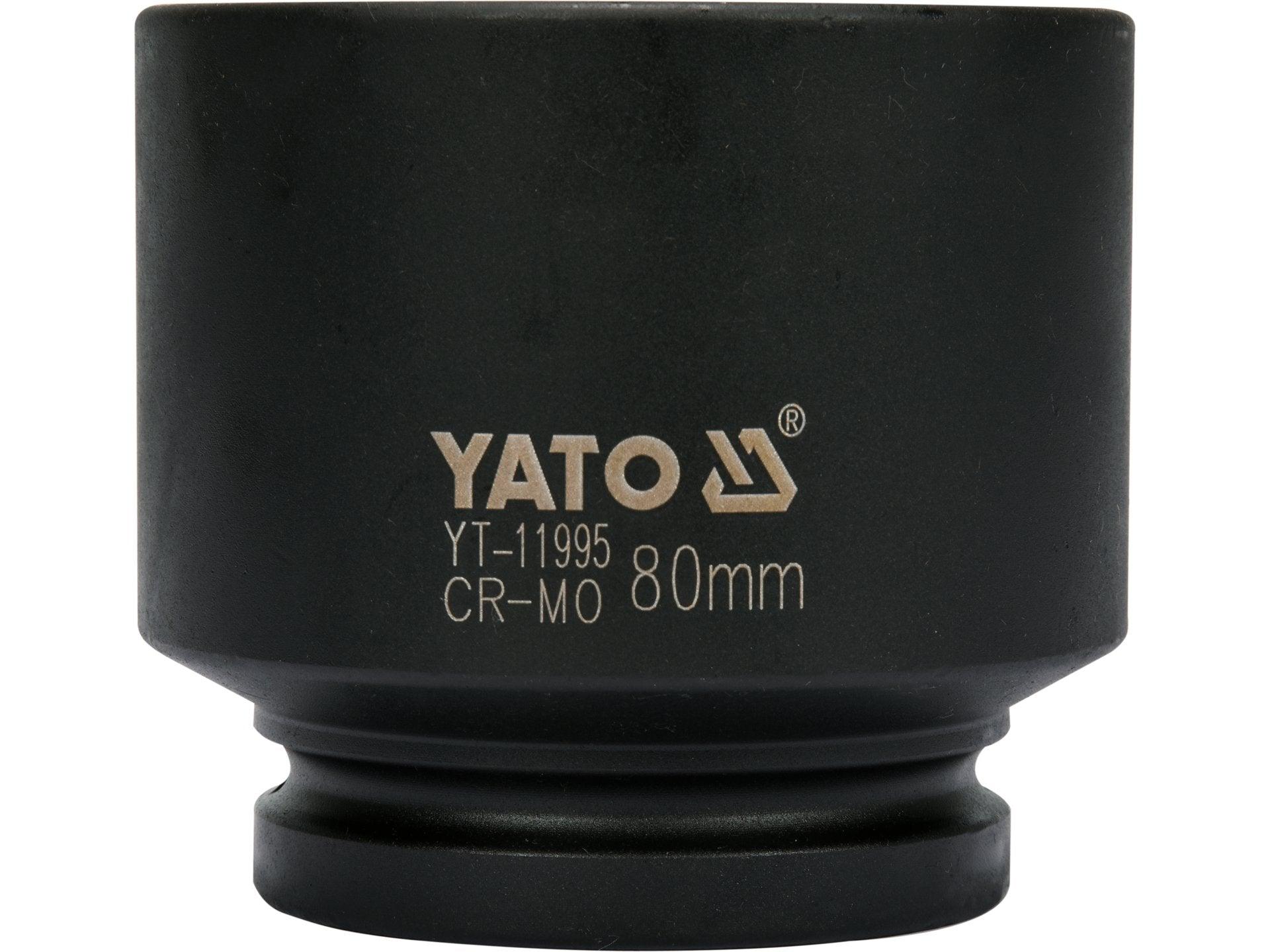 TUBULARĂ IMPACT BIHEXAGONALĂ, 1'', 80MM YATO YT-11995
