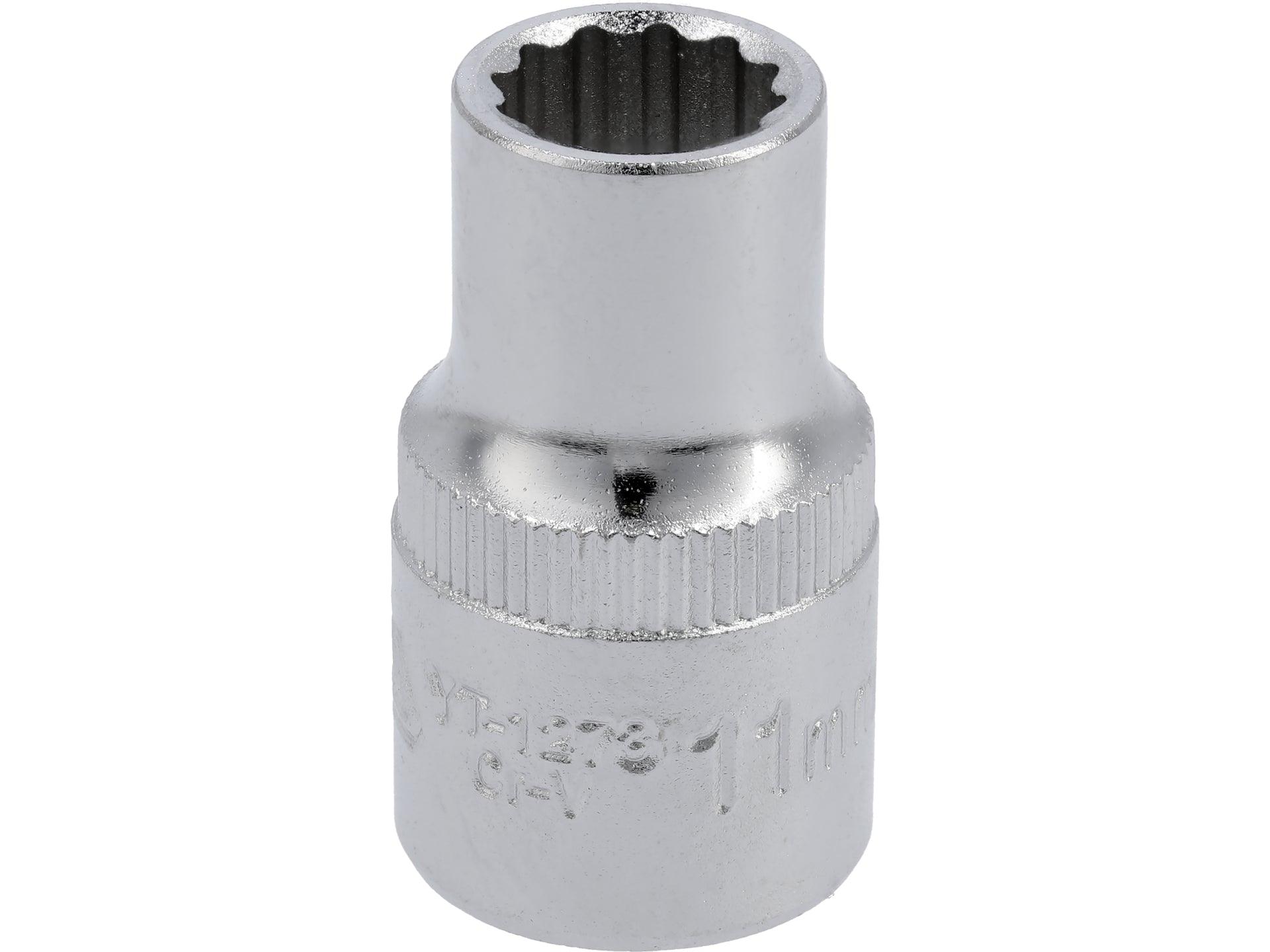 CHEIE TUBULARĂ BIHEXAGONALĂ 11MM, 1/2'' YATO YT-1273