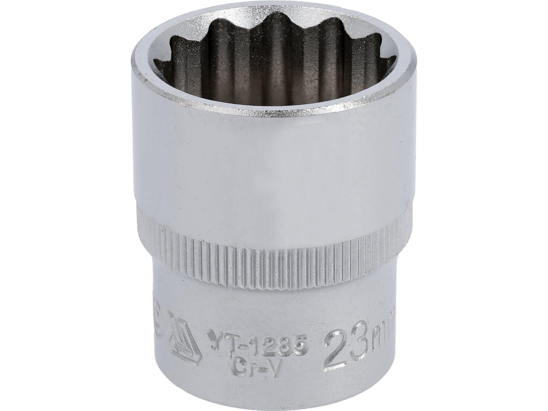 CHEIE TUBULARĂ BIHEXAGONALĂ 23MM, 1/2'' YATO YT-1285