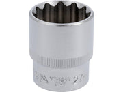 CHEIE TUBULARĂ BIHEXAGONALĂ 27MM, 1/2'' YATO YT-1289