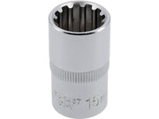 CHEIE TUBULARĂ SPLINE 1/2''X15MMX38MM YATO YT-1467