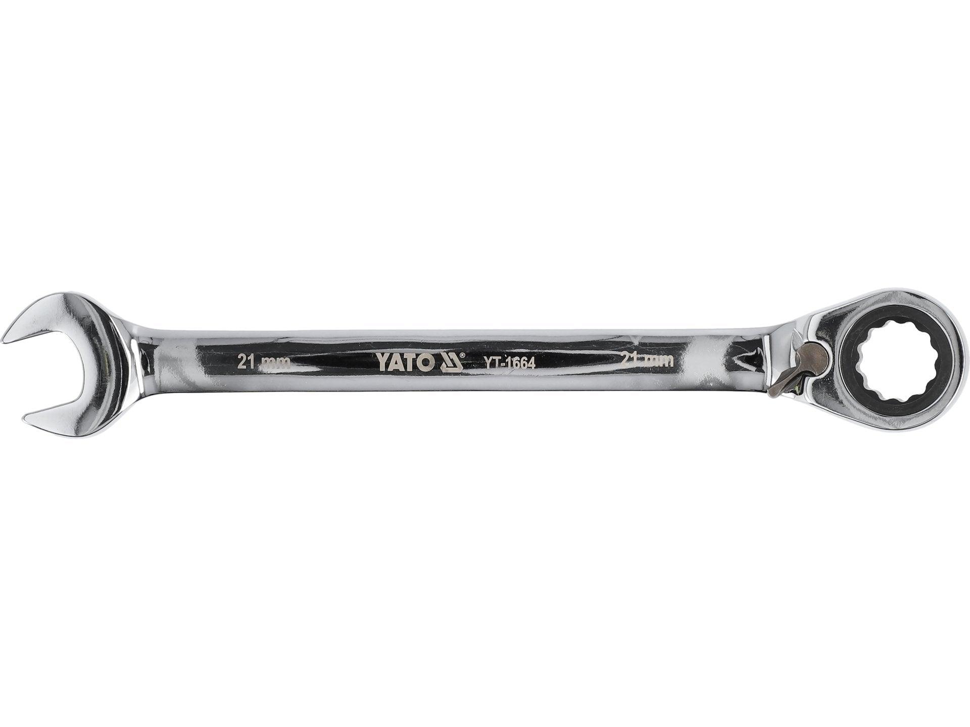 CHEIE COMBINATĂ CU CLICHET 21MM YATO YT-1664