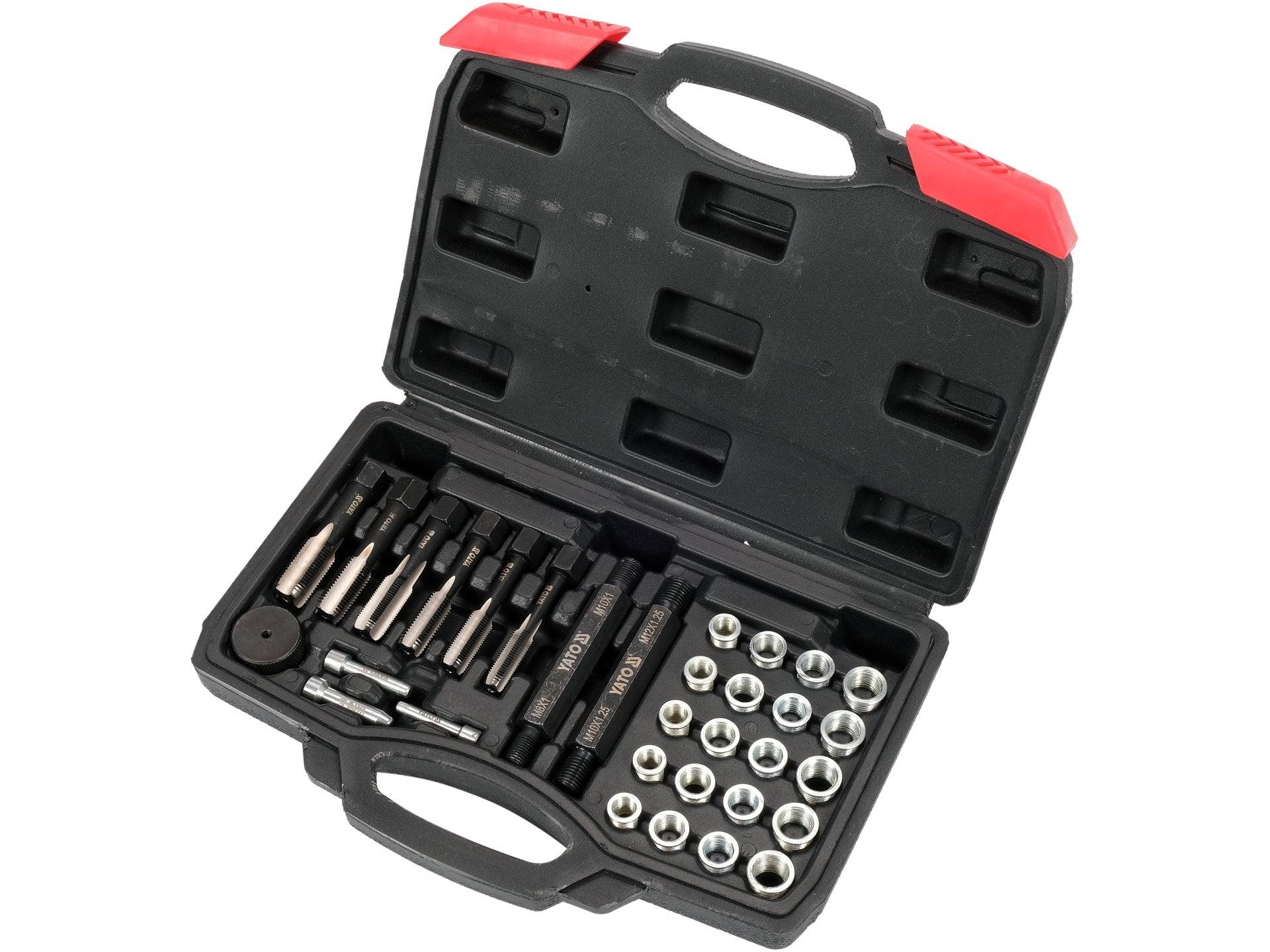 KIT PENTRU REPARAREA FILETELOR DE FIXARE A BUJIILOR INCANDESCENTE YATO YT-17710