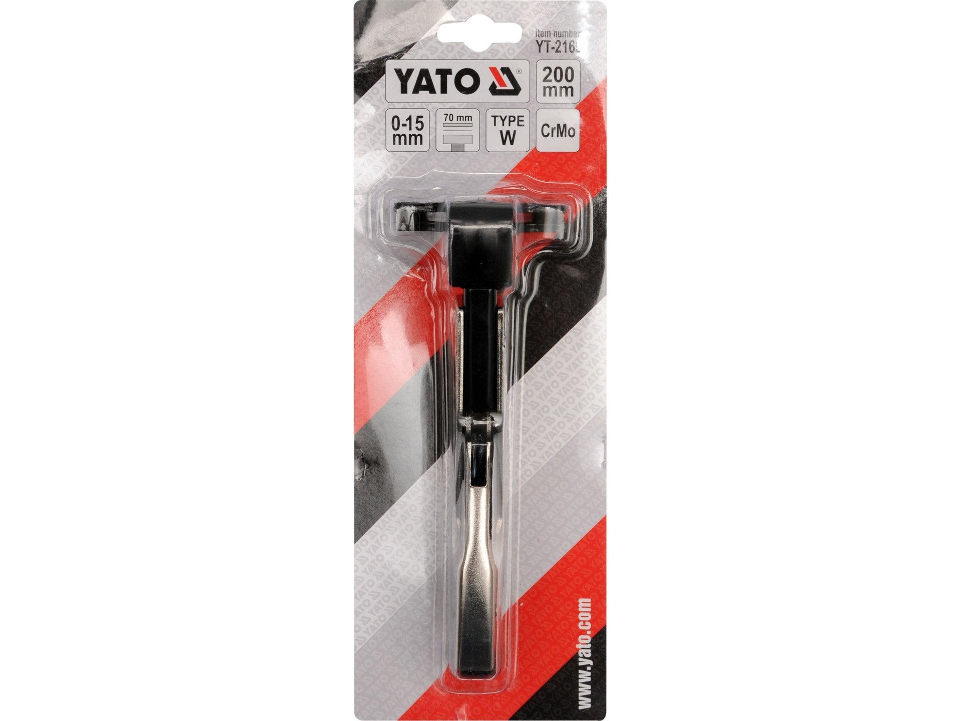 CLEȘTE AUTOBLOCANT  TIP ''W'' 0-15MM YATO YT-2160