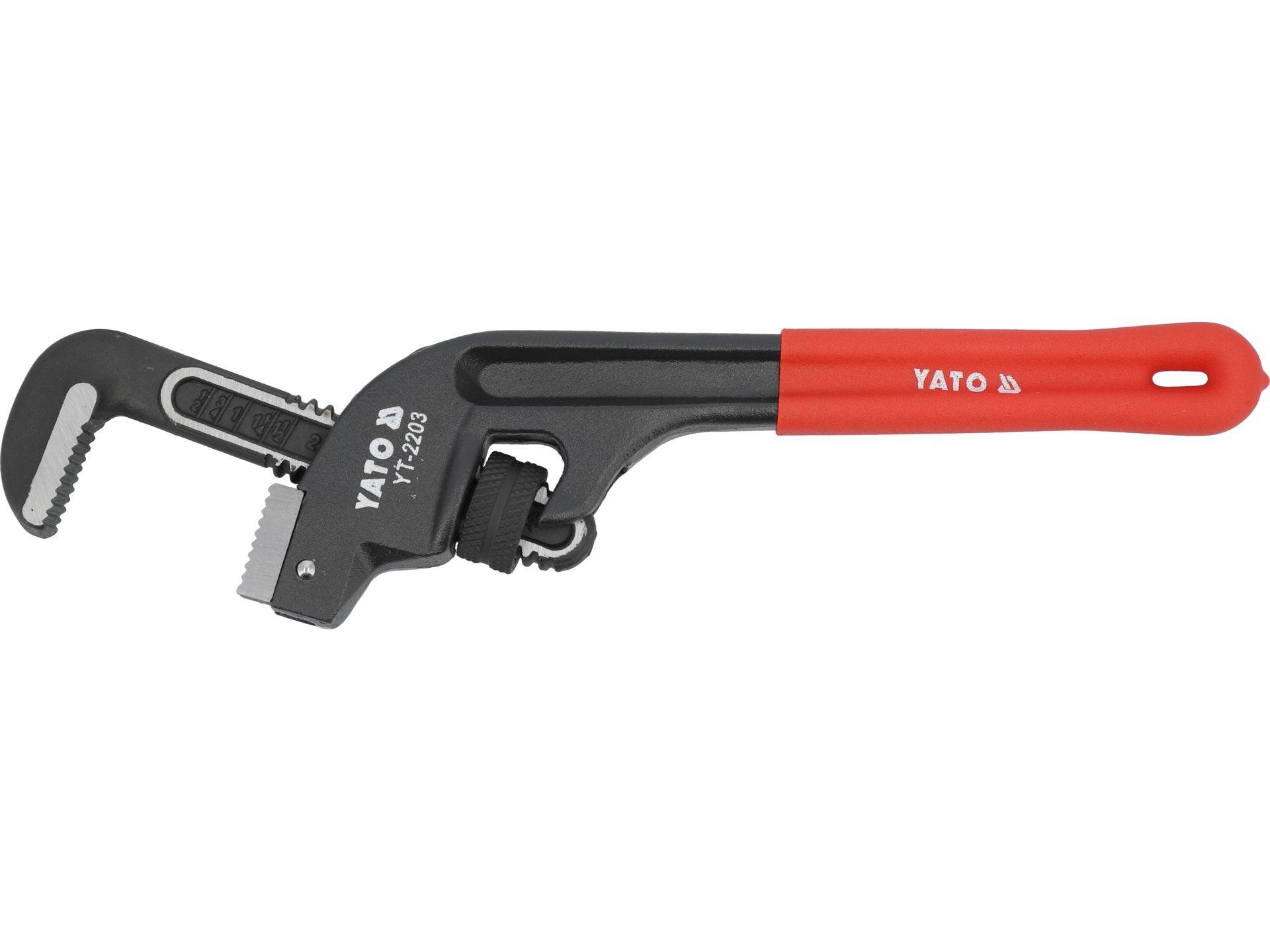 CHEIE REGLABILĂ PENTRU ȚEVI 350MM YATO YT-2203