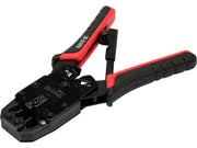 CLEȘTE PENTRU SERTIZAREA MUFELOR RJ45, RJ10, RJ11 YATO YT-22443