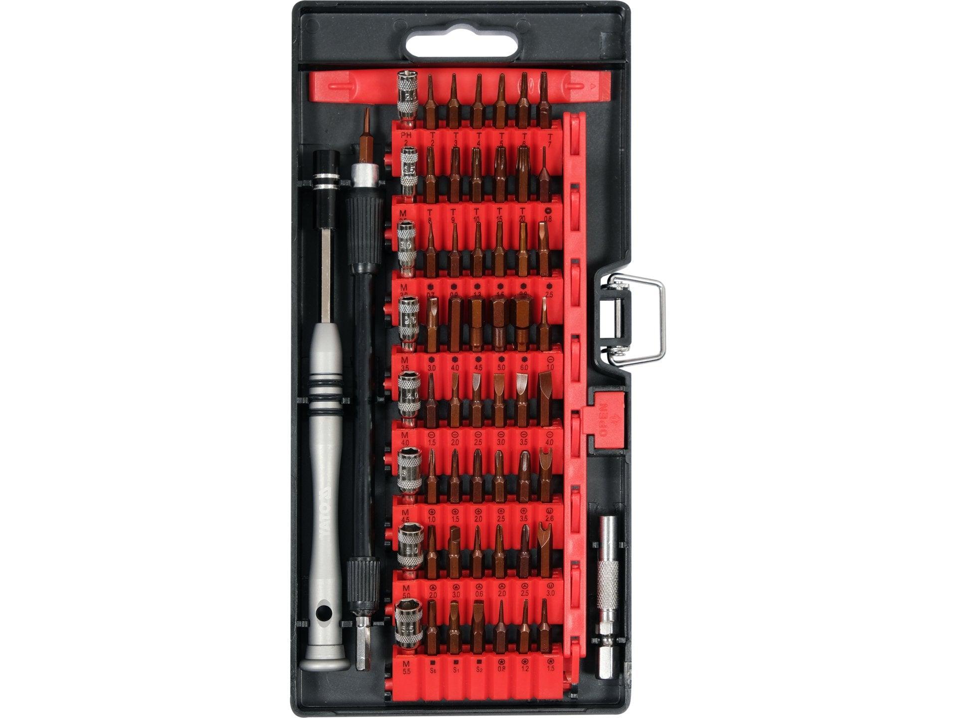 SET PENTRU REPARAT TELEFON MOBIL, 61 PIESE YATO YT-25760