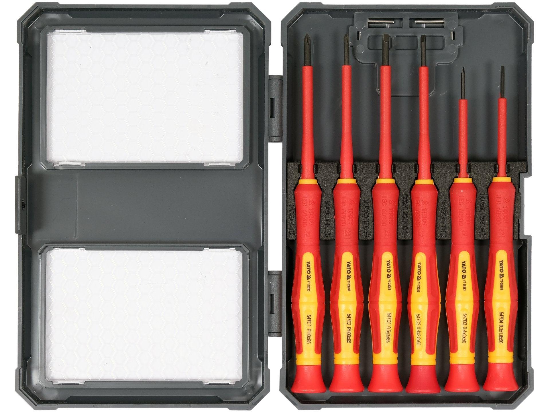 SET 6 ȘURUBELNIȚE DE PRECIZIE VDE YATO YT-28283