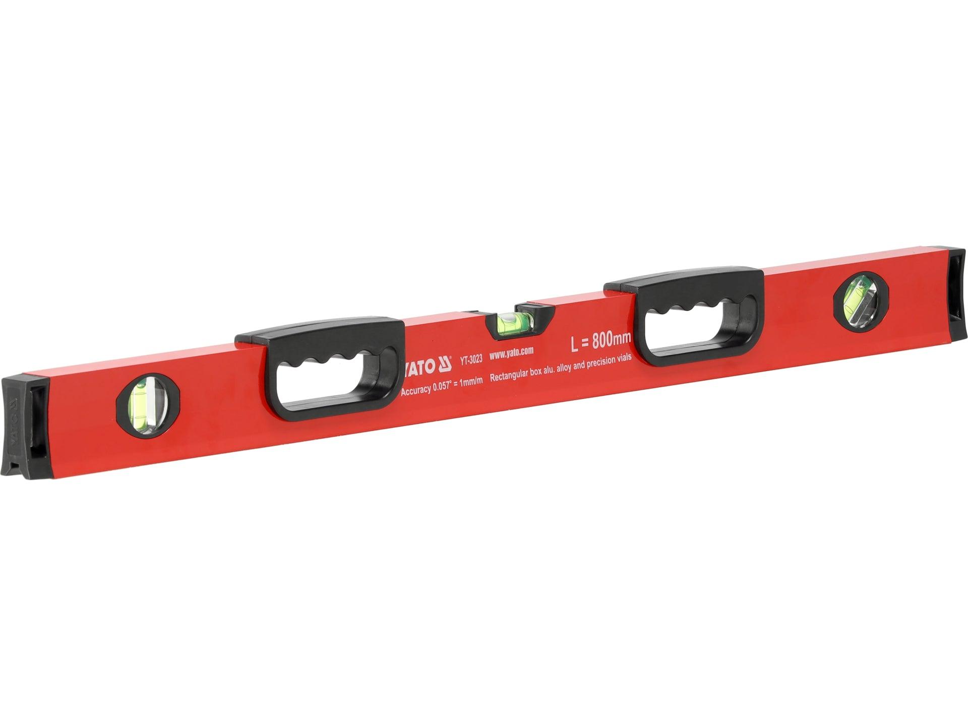 NIVELĂ ALUMINIU 800MM, 3 BULE YATO YT-3023