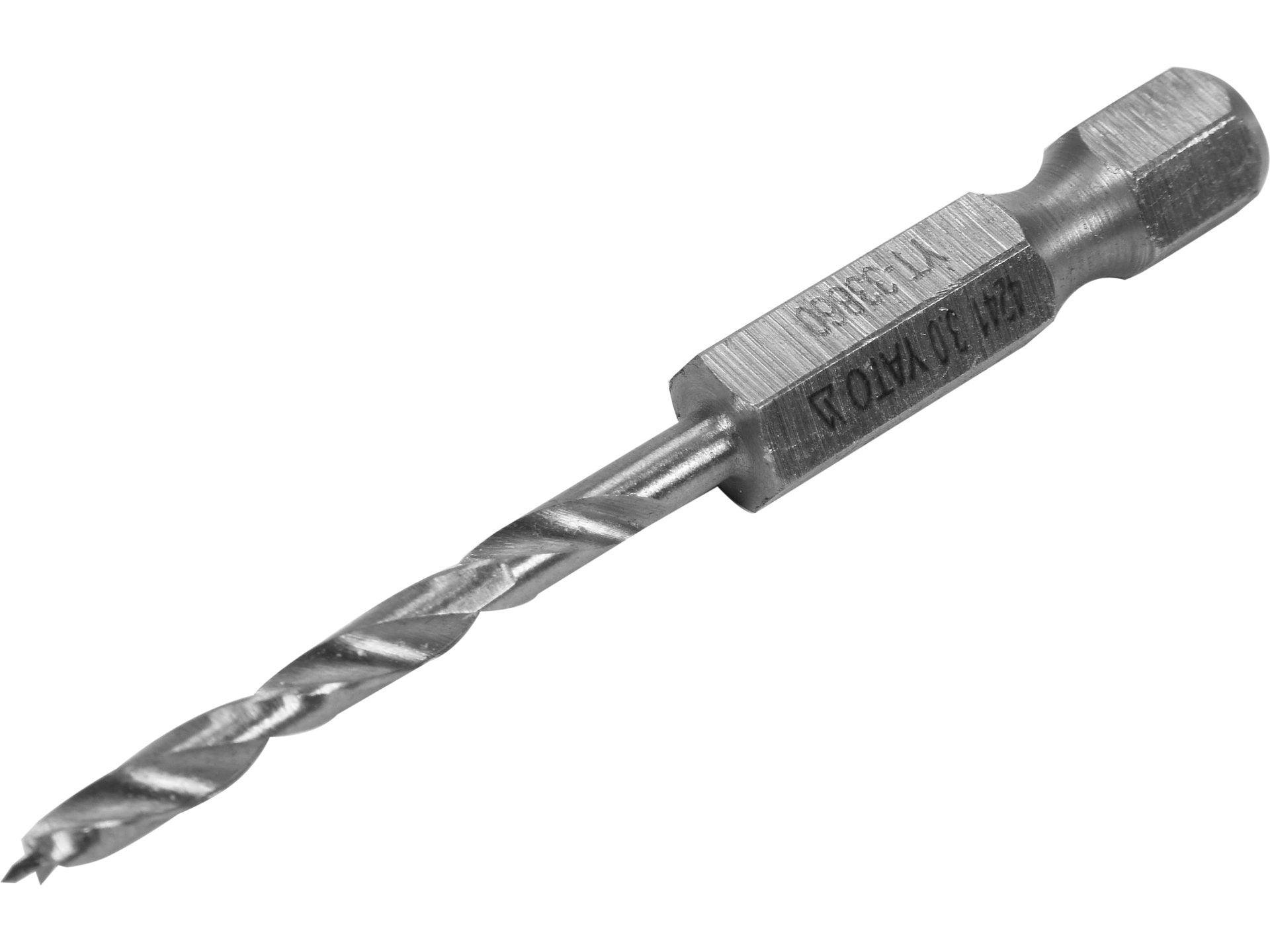 BURGHIU PENTRU LEMN 3MM, PRINDERE HEXAGONALĂ YATO YT-33860