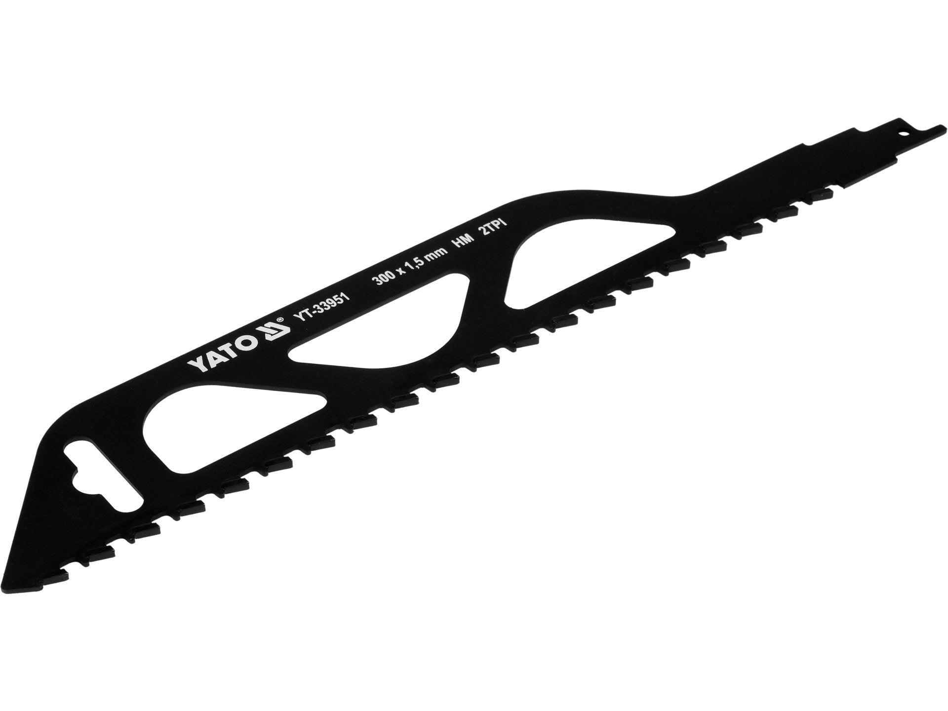 SABRE SAW BLADE 300MM FOR BLOCKS/BRICKS YATO YT-33951