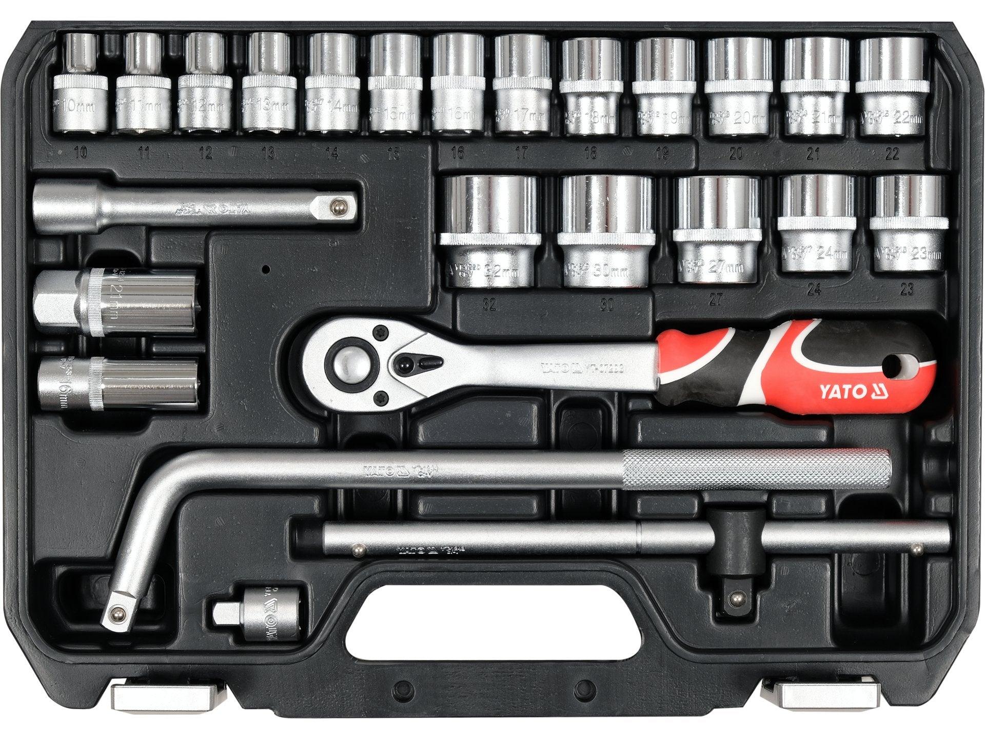 TRUSĂ DE SCULE 25 PIESE YATO YT-38741