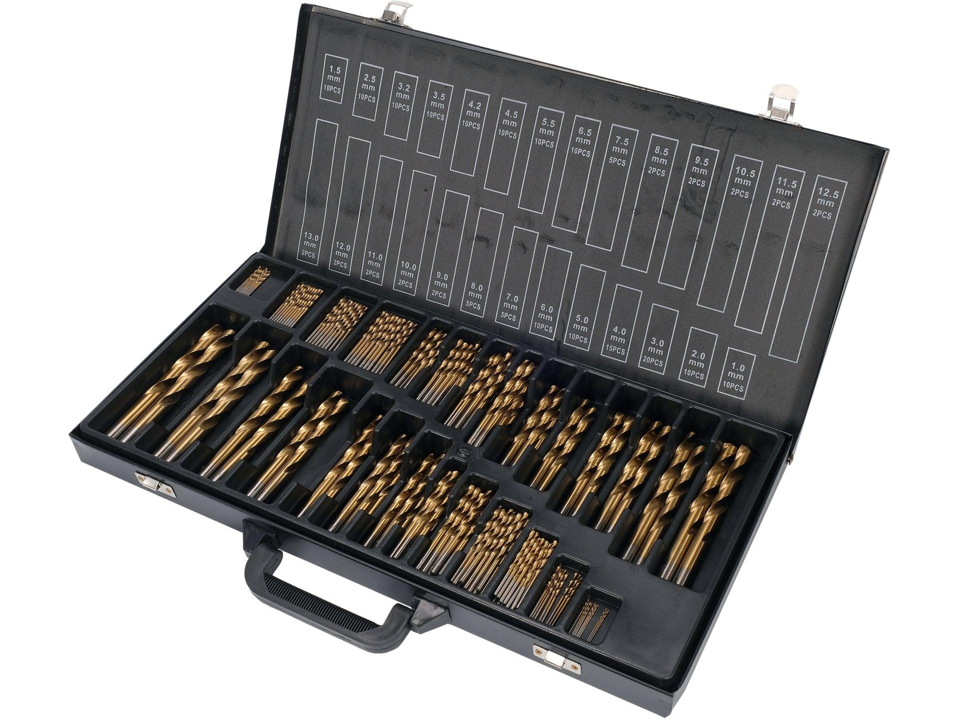 SET BURGHIE PENTRU METAL, 190BUC, 1-13MM YATO YT-44677