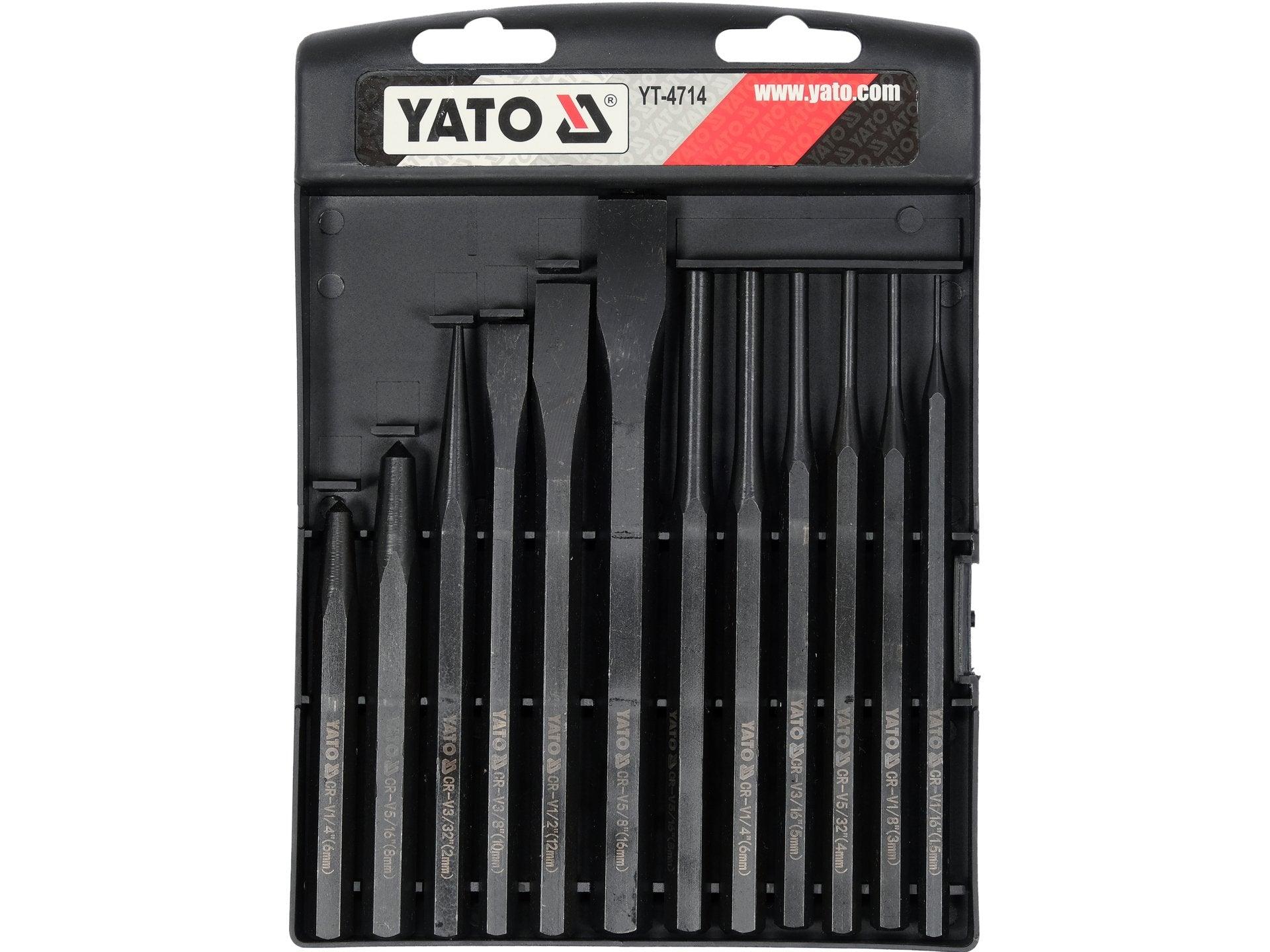 SET DALȚI DE IMPACT 12 BUC YATO YT-4714