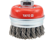 PERIE CUPĂ 75MM, PRINDERE M14, CU TOROANE DIN OȚEL INOXIDABIL YATO YT-4768