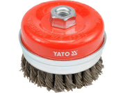 PERIE CUPĂ 100MM, PRINDERE M14, CU TOROANE DIN SÂRMĂ YATO YT-4769