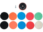 SET BUREȚI POLISAT, 125MM, M14, 12 PIESE YATO YT-47931