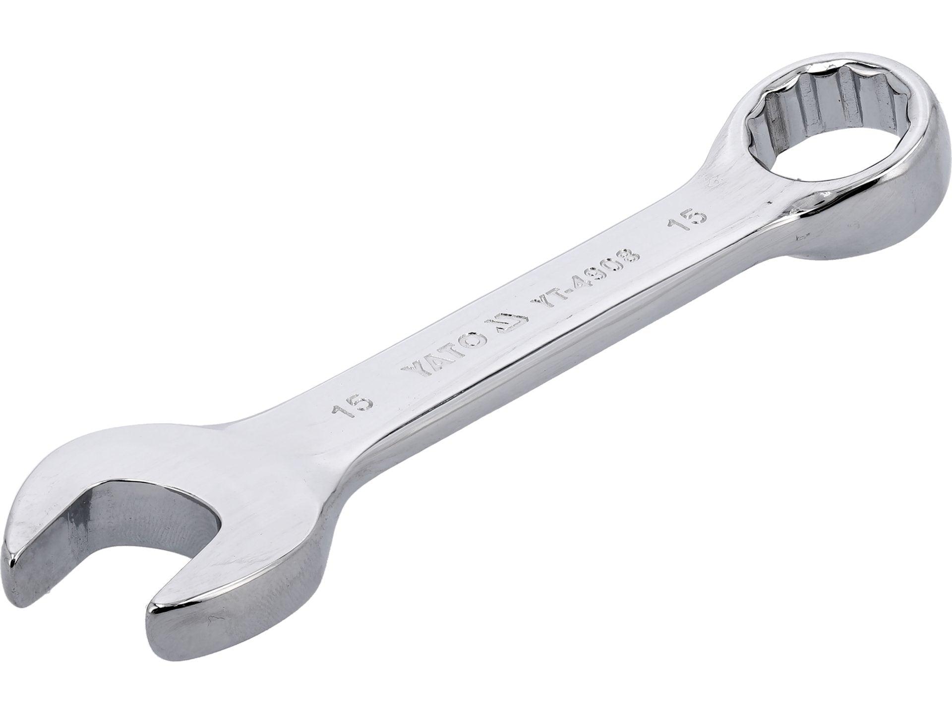 CHEIE COMBINATĂ SCURTA, 15MM YATO YT-4908