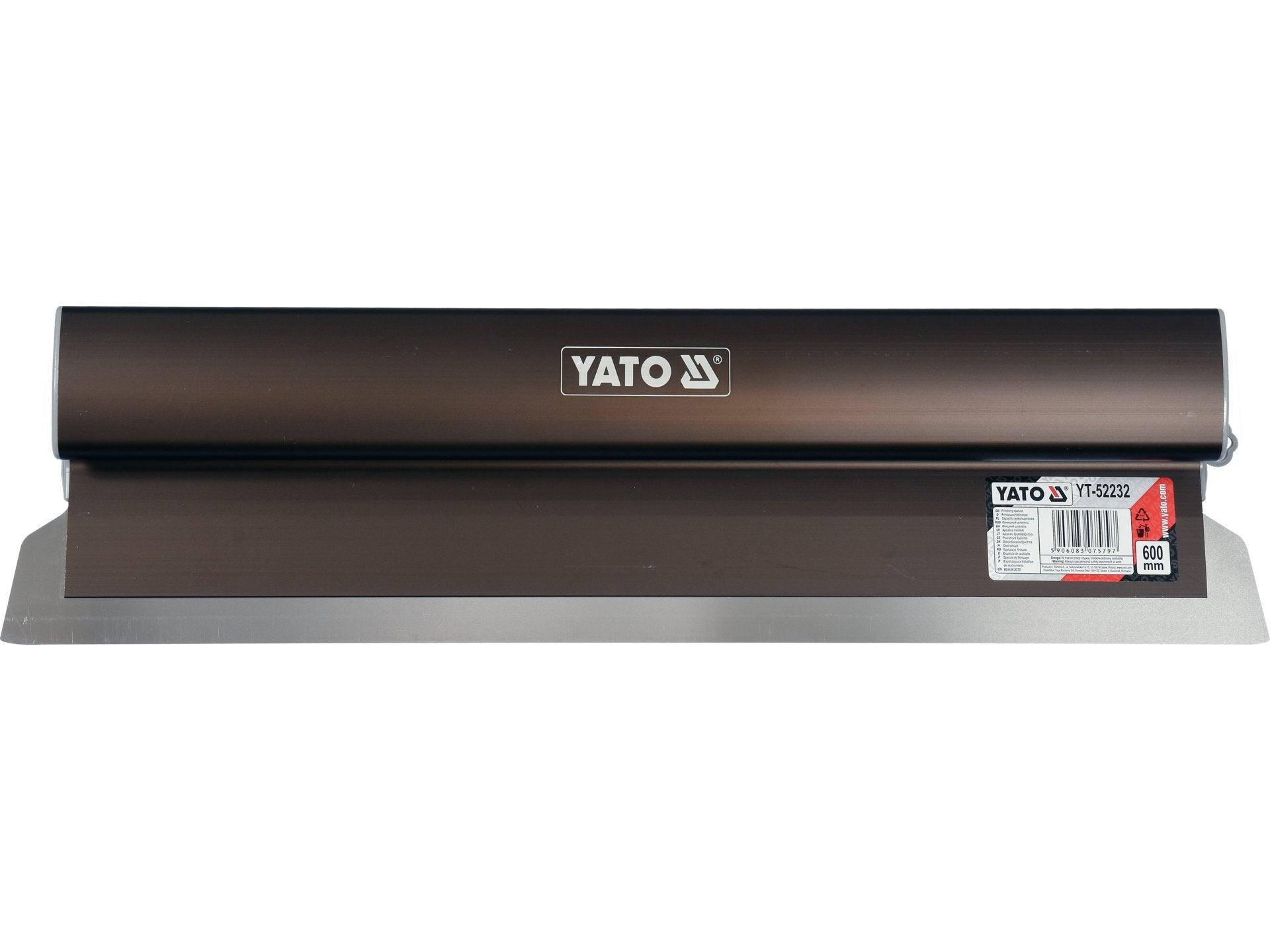 GLETIERĂ PENTRU FINISARE, 600MM, LAMĂ ÎNLOCUIBILĂ YATO YT-52232