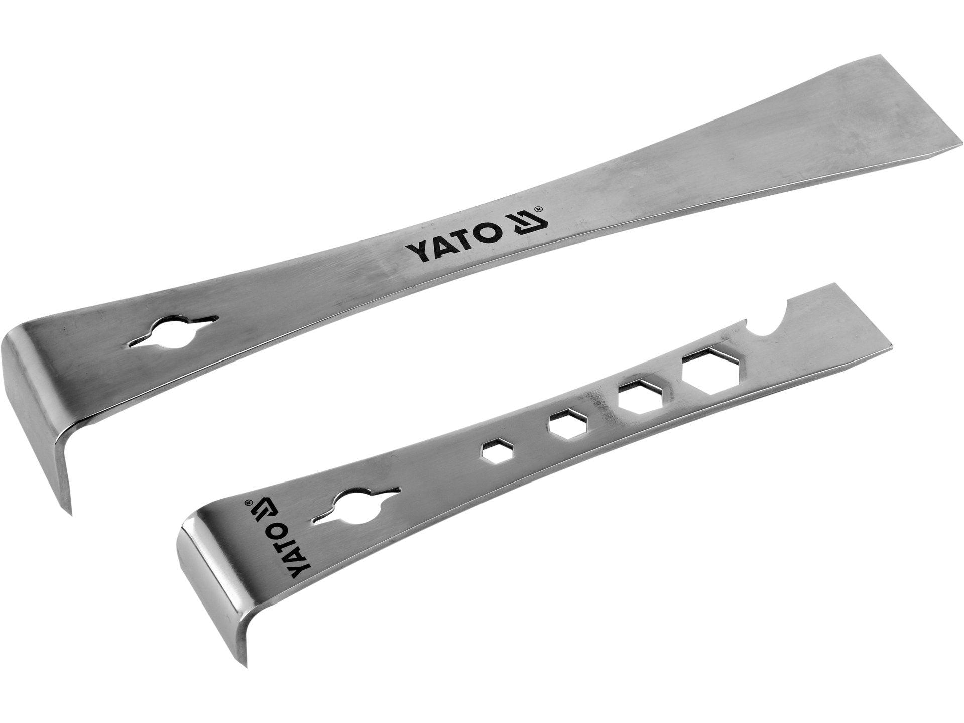 SET 2 RACLETE INOX YATO YT-52860
