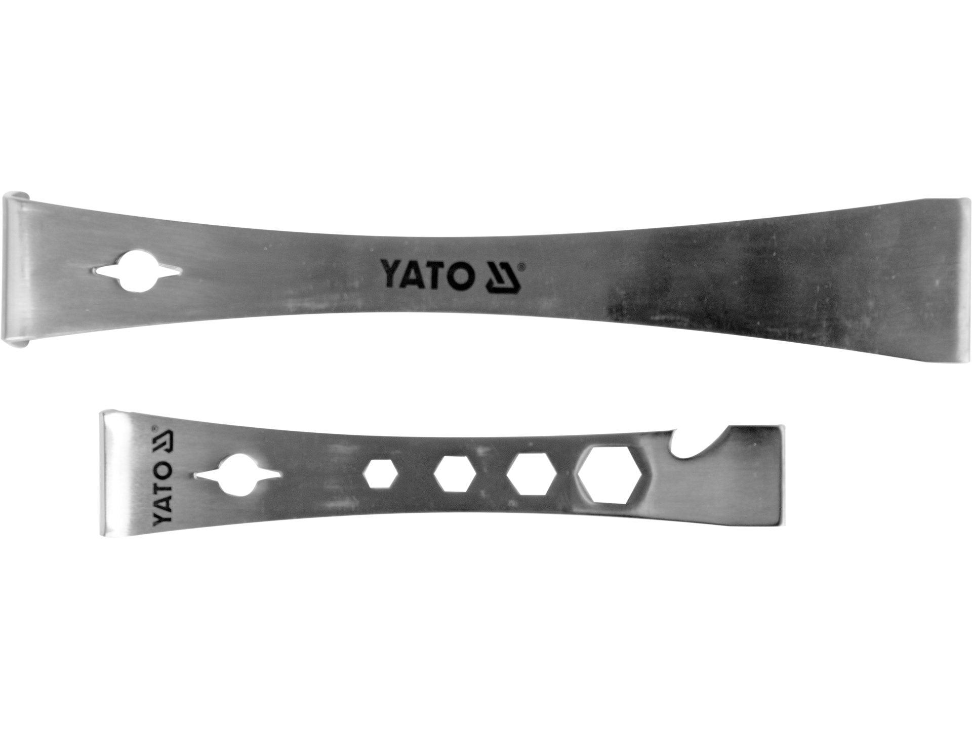 SET 2 RACLETE INOX YATO YT-52860