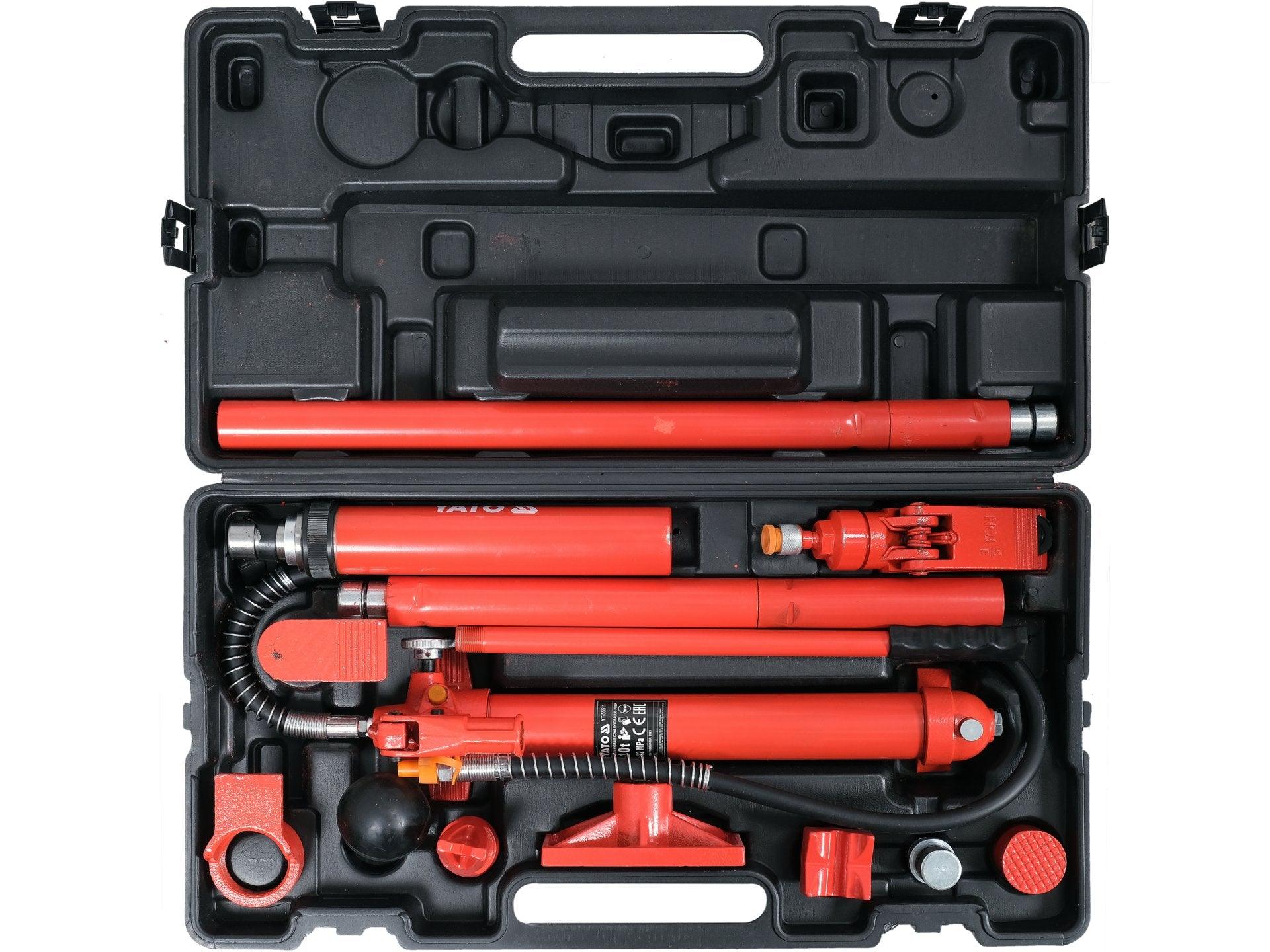 TRUSĂ PRESĂ HIDRAULICĂ CAROSERIE 10T YATO YT-55503