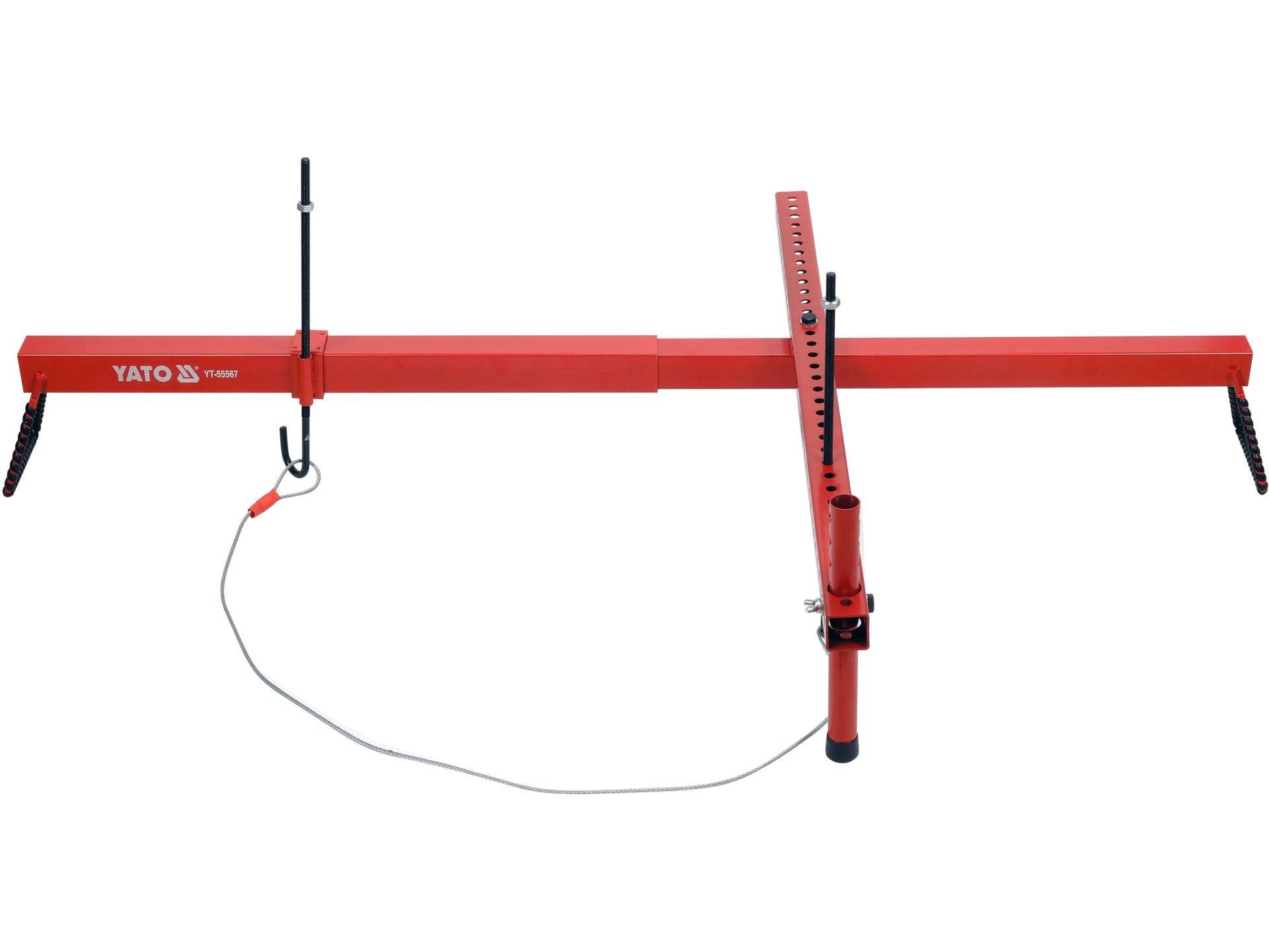 TRAVERSĂ SUSȚINERE MOTOR, LĂȚIME REGLABILĂ 90-160 CM YATO YT-55567