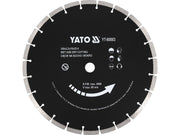 DISC DIAMANTAT PENTRU BETON 350X25.4MM, TĂIEREA USCĂTĂ ȘI UMEDĂ YATO YT-60003