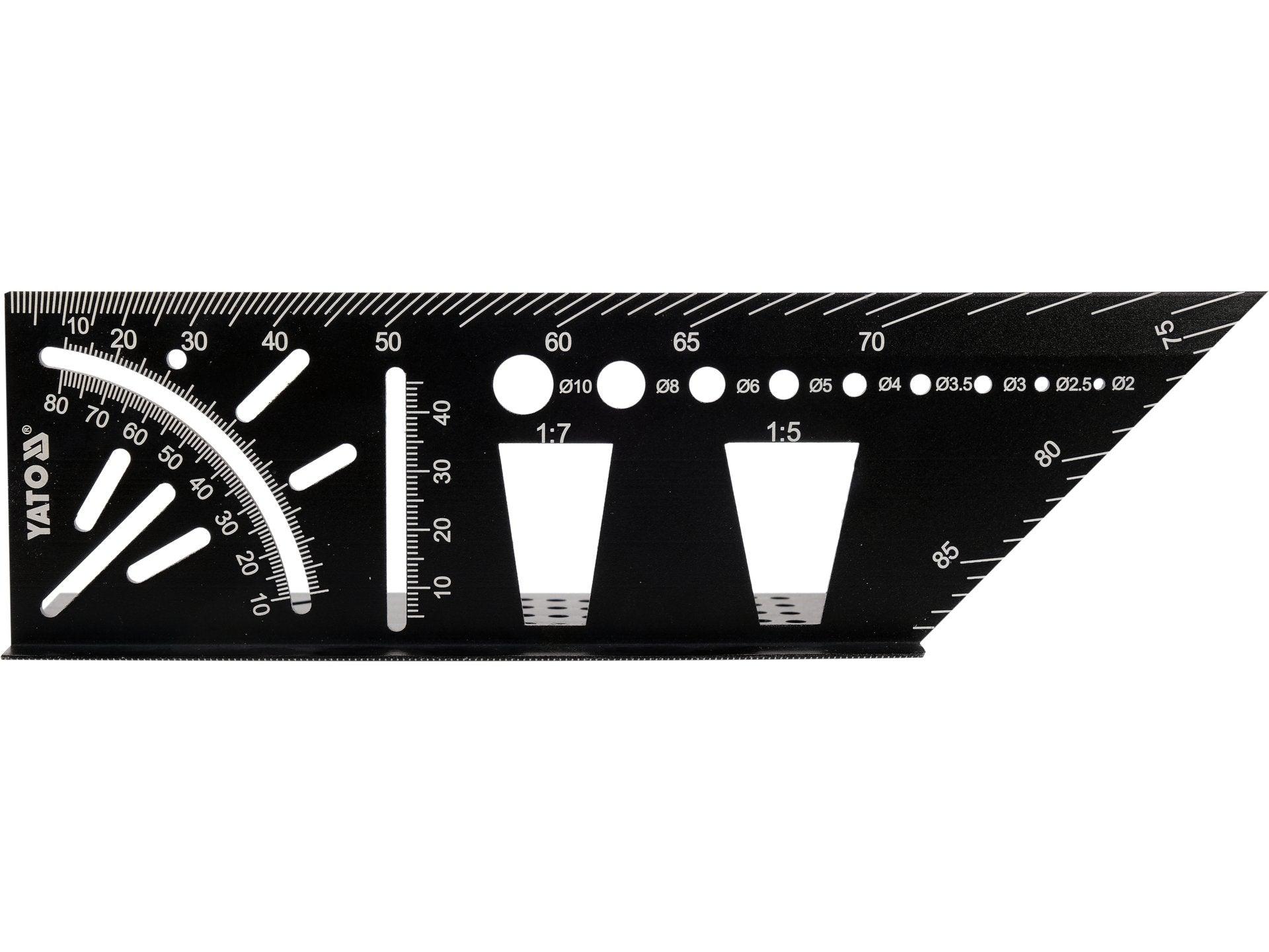 ECHER UNIVERSAL 3D DIN ALUMINIU, 150X70X215MM YATO YT-70825