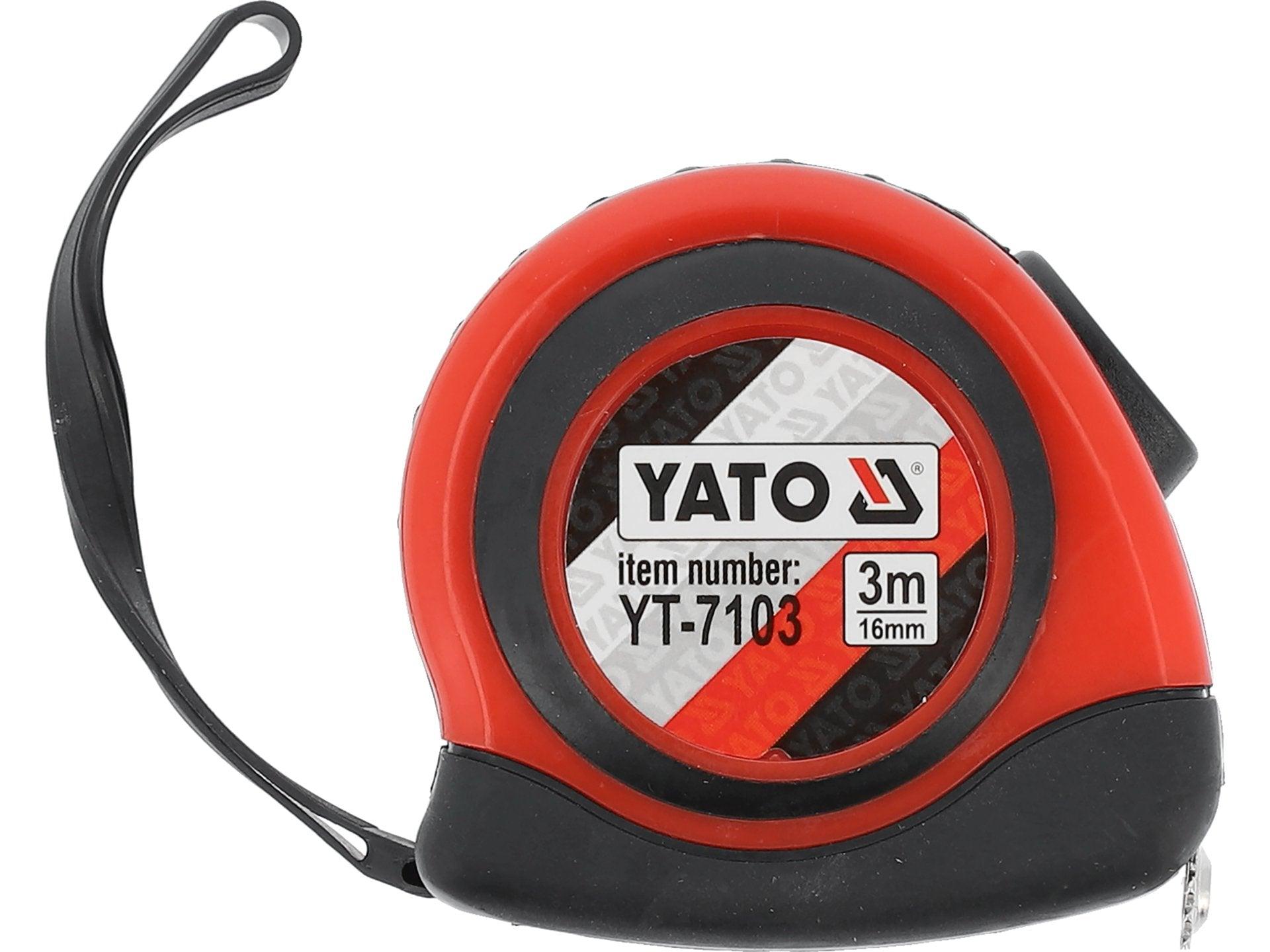 RULETĂ 3MX16MM NYLON, MAGNET YATO YT-7103