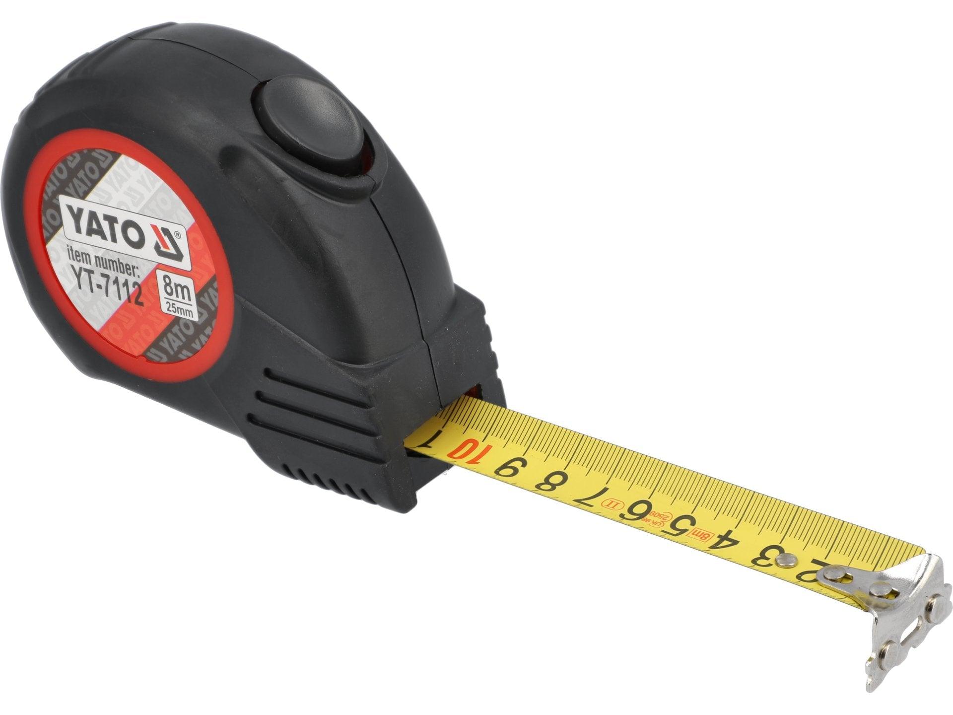 RULETĂ 25MMX8M YATO YT-7112