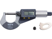MICROMETRU CU AFIȘAJ DIGITAL 0-25MM YATO YT-72305