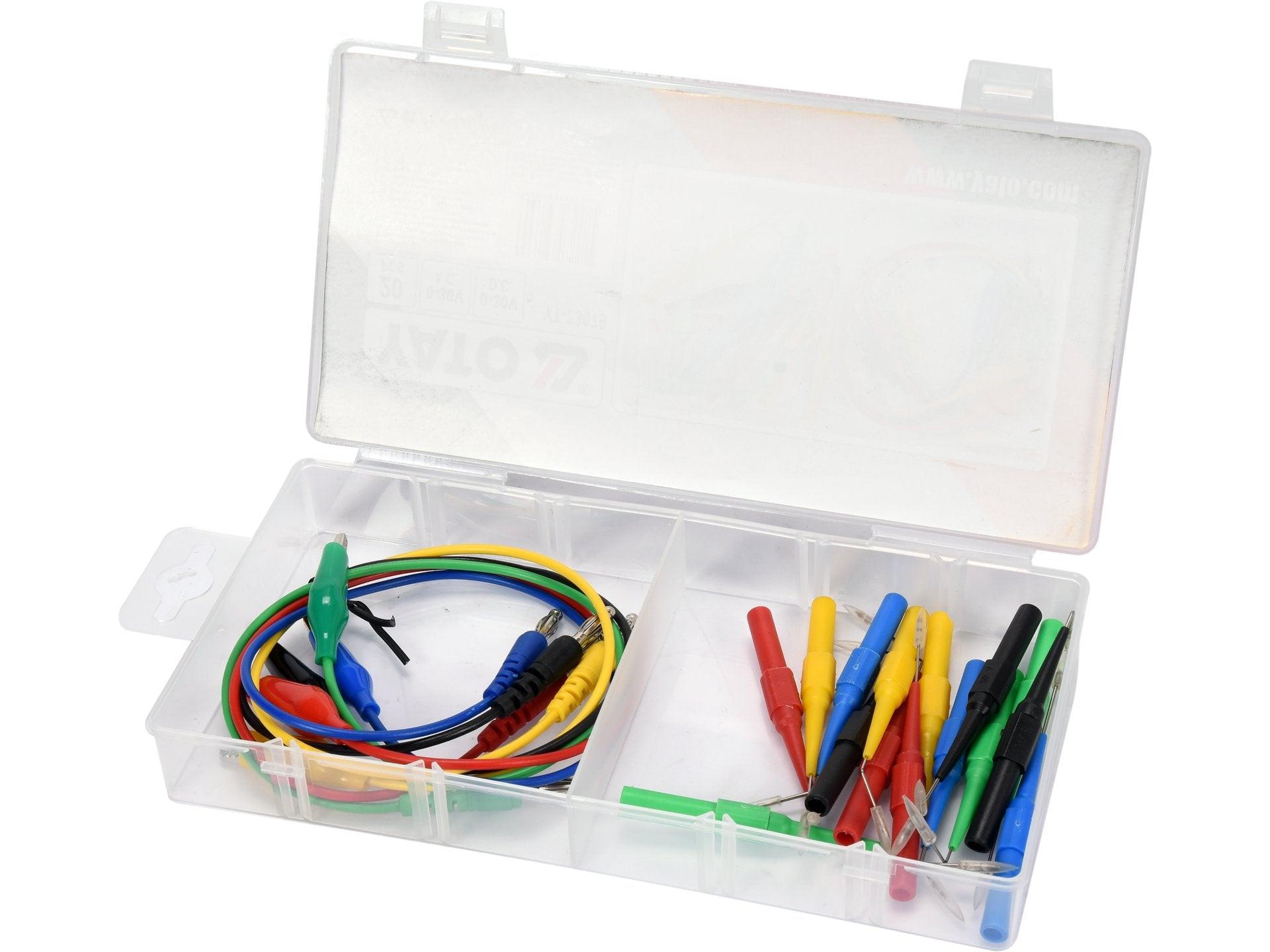 SET CABLURI ȘI VÂRFURI MĂSURARE, 20 PIESE YATO YT-73079