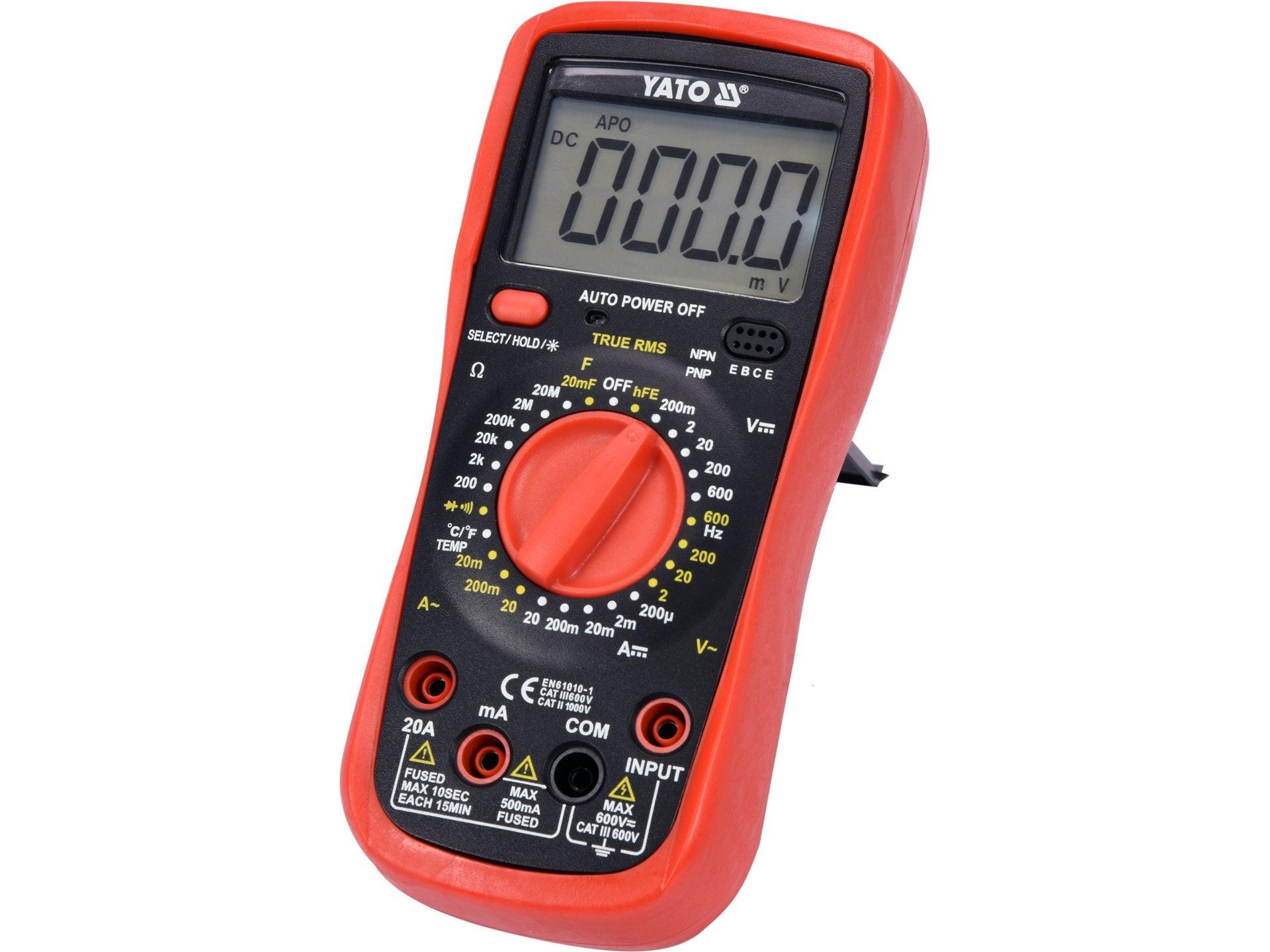 MULTIMETRU DIGITAL, TRUE RMS YATO YT-73083