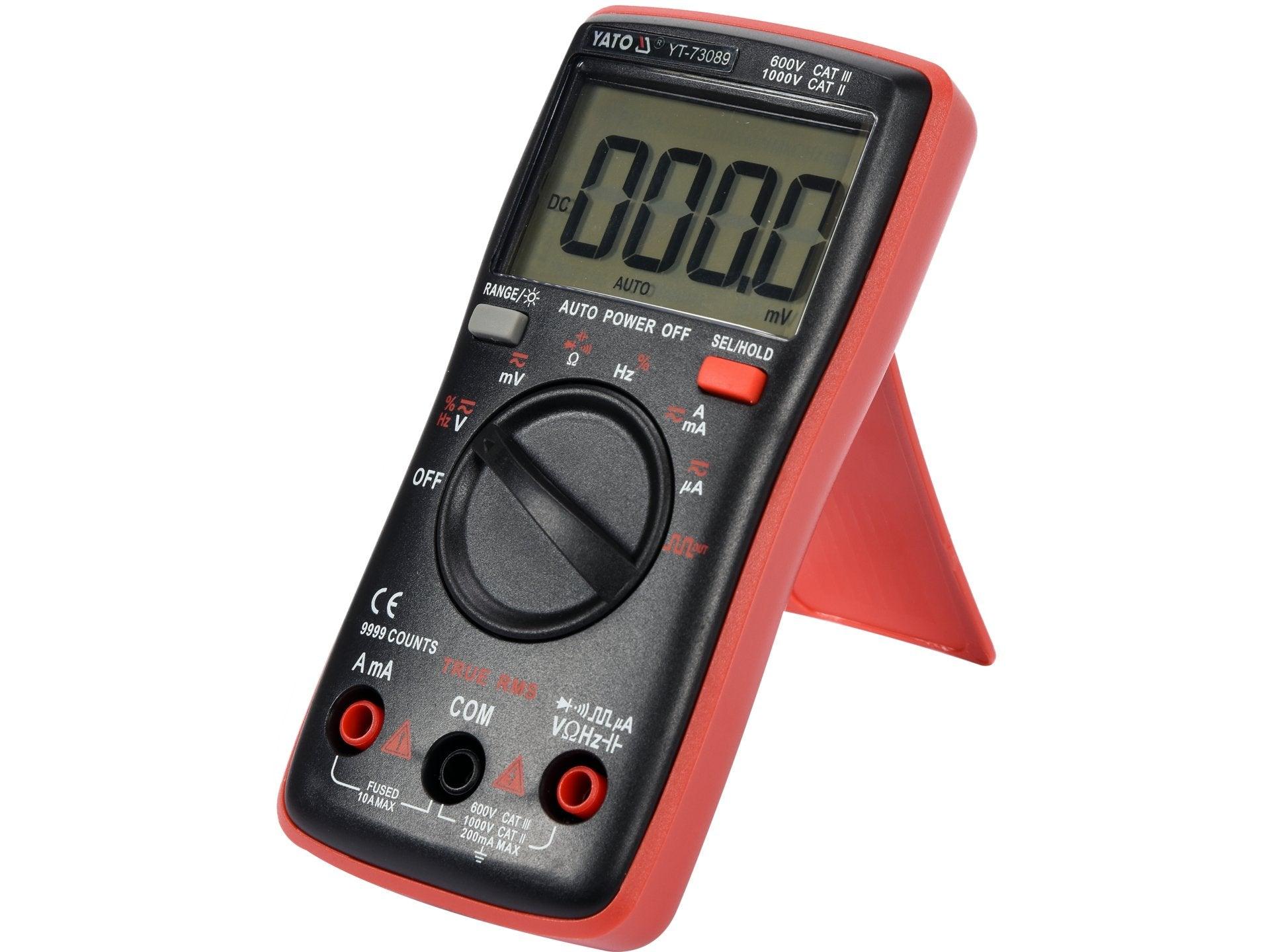MULTIMETRU DIGITAL, LCD 9999 YATO YT-73089