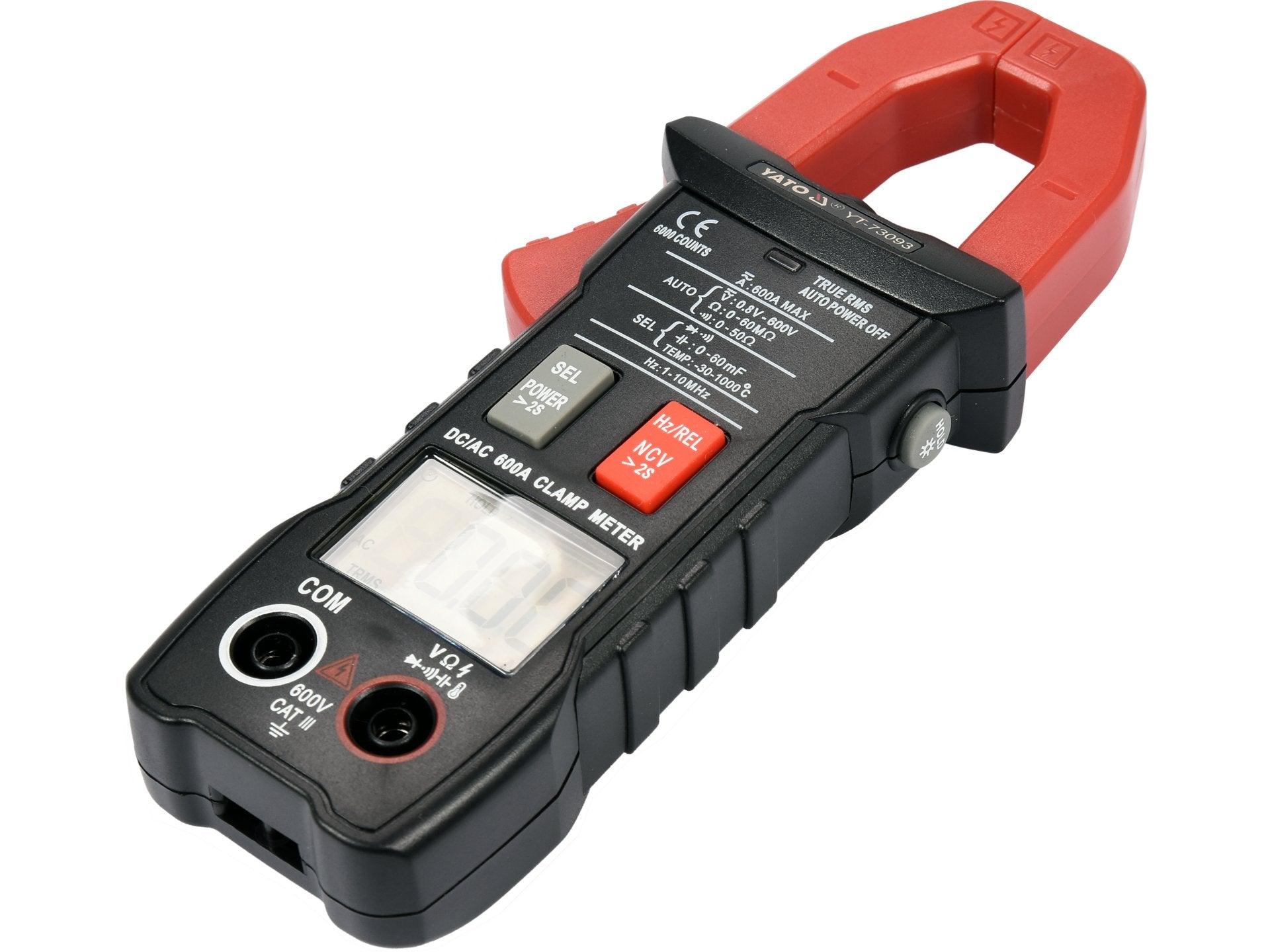 MULTIMETRU DIGITAL CU CLEMĂ YATO YT-73093