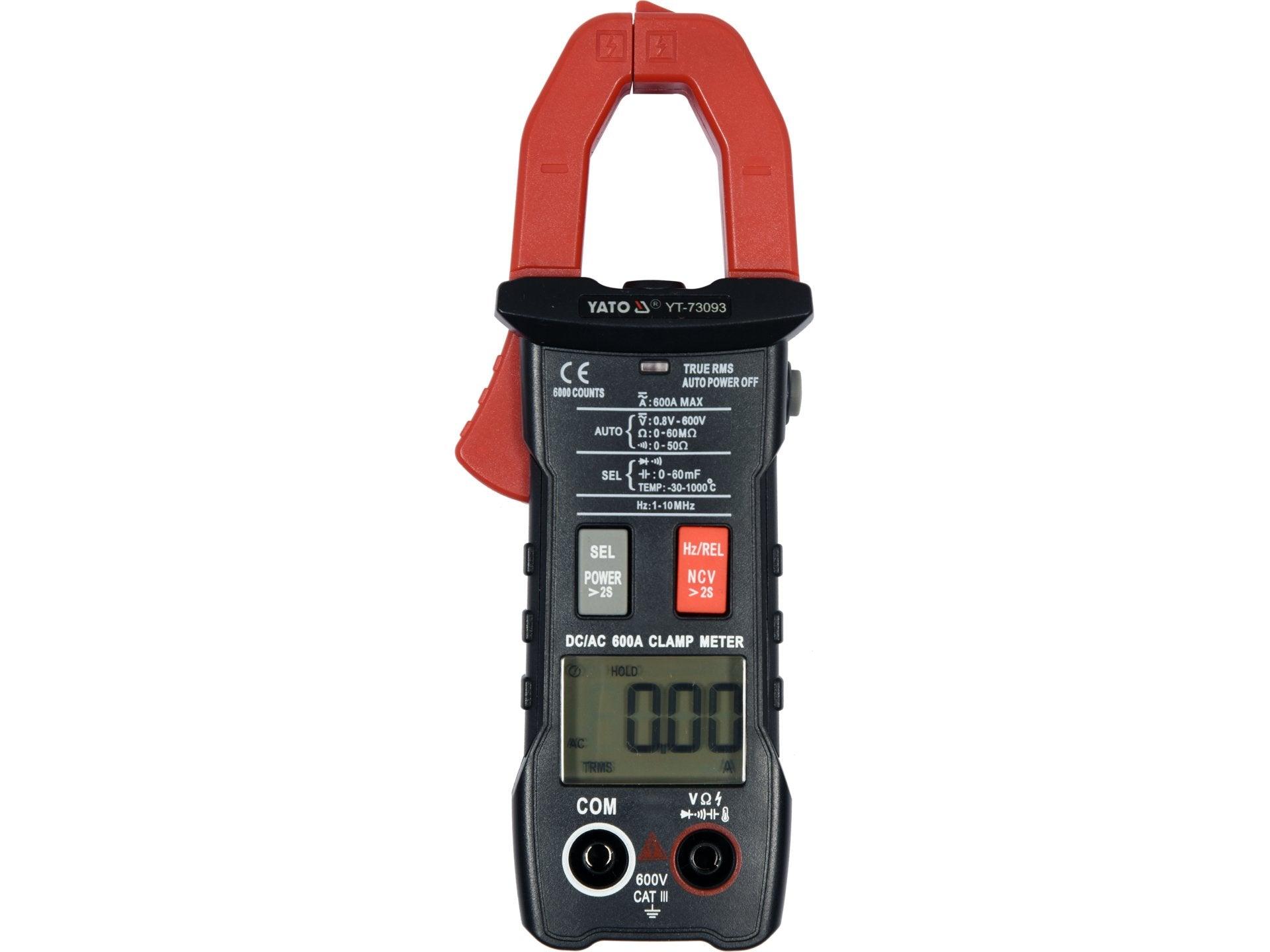 MULTIMETRU DIGITAL CU CLEMĂ YATO YT-73093