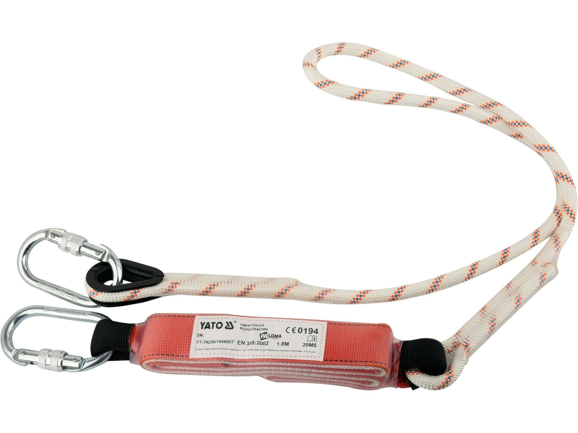 COARDA SIGURANȚĂ CU AMORTIZOR, 1.8M YATO YT-74236