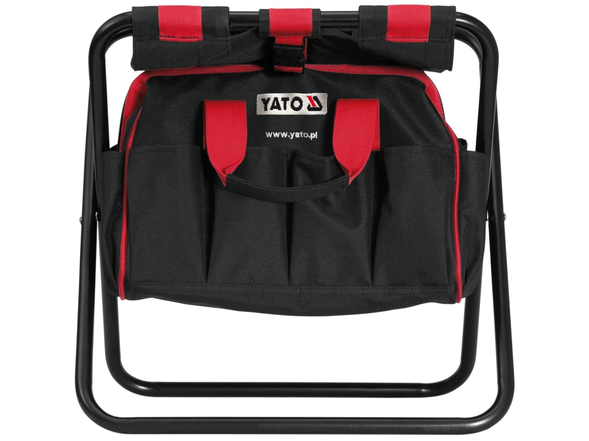 SCAUN RABATABIL CU GEANTĂ 49X29X30CM YATO YT-7446