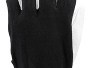 MĂNUȘI DE LUCRU, BUMBAC / PIELE, MĂRIME 9, NEGRU YATO YT-746391