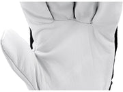 MĂNUȘI DE LUCRU, BUMBAC / PIELE, MĂRIME 9, NEGRU YATO YT-746391